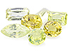 Chrysoberyl Closeout Mixed shapes Slightly to Moderately included