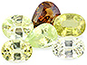 Chrysoberyl Closeout Mixed shapes Slightly to Moderately included