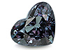 Color Change Garnet Heart 1.560 CTS