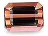 Tourmaline Single Octagon Eye clean