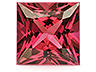 Ruby Calibrated Square Eye clean to Slightly included