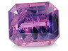 Sapphire Single Octagon Heavily included