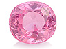 Spinel Single Cushion Slightly to Moderately included