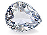 Spinel Single Pear Eye clean