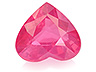 Spinel Single Heart Slightly included