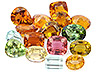 Tourmaline  Mixed shapes Eyeclean to Moderately included