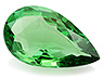 Tsavorite Single Pear Slightly included