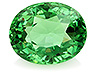 Tsavorite Single Oval Slightly included