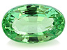 Tsavorite Single Oval Slightly included