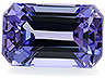 Tanzanite Single Octagon Slightly included