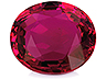 Ruby Single Oval Eye clean