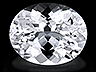 Danburite Single Oval Slightly included