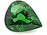 Tsavorite Single Pear Moderately included