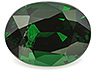 Tsavorite  Oval Slightly included