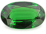 Tsavorite  Oval Slightly included