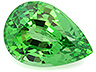 Tsavorite  Pear Slightly included