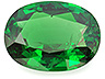 Tsavorite  Oval Slightly included