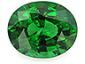 Tsavorite  Oval Slightly included