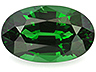 Tsavorite  Oval Slightly included