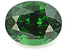 Tsavorite  Oval Slightly included