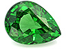 Tsavorite Single Pear Slightly included