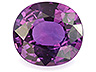 Sapphire Single Oval Slightly included
