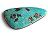 Turquoise Single Fancy Opaque