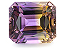 Ametrine Single Octagon Slightly included