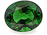 Chrome Tourmaline Single Oval Slightly included