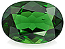 Chrome Tourmaline Single Oval Slightly included