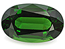 Chrome Tourmaline Single Oval Eye clean