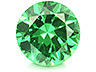 Tsavorite Calibrated Round Slightly to Moderately included