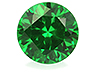 Tsavorite Calibrated Round Eyeclean to Moderately included