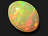 Opal  Oval Translucent