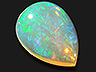 Opal Single Pear Translucent