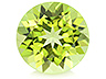 Peridot Calibrated Round Eye clean to Slightly included