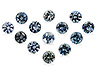 Sapphire Mixed Lot Round Eye clean to Slightly included