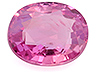 Sapphire Single Oval Slightly included