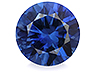 Sapphire Calibrated Round Eye clean to Slightly included