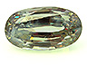 Alexandrite Single Oval Slightly included
