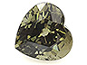 Alexandrite Single Heart Slightly included