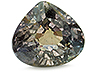 Alexandrite Single Pear Moderately included
