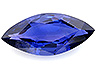 Color Change Sapphire Single Marquise Slightly included