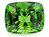 Chrome Tourmaline Single Cushion Eye clean