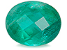 Emerald Single Oval Heavily included