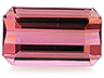 Tourmaline Single Octagon Slightly included