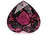 Tourmaline Single Heart Moderately included
