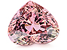 Tourmaline Single Heart Eye clean to Slightly included