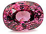 Rhodolite Single Oval Slightly included