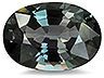 Sapphire Single Oval Slightly to Moderately included